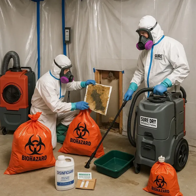 Contaminated Water Handling Protocols process in Burke, VA