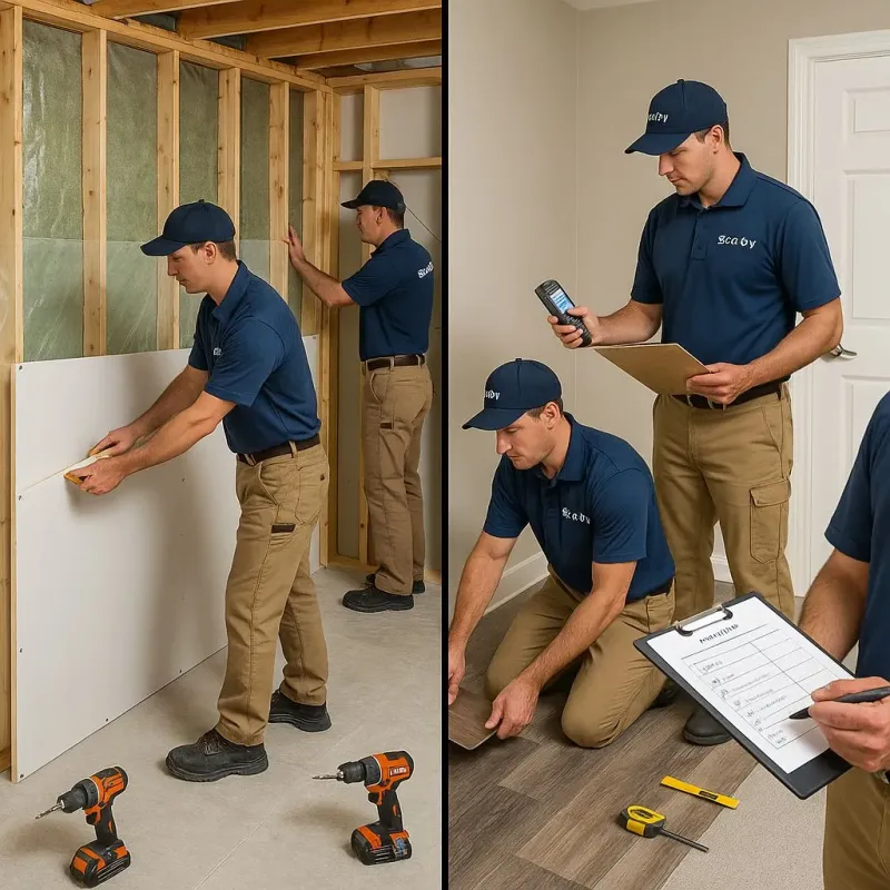 Repairs and Reconstruction process in Burke, VA