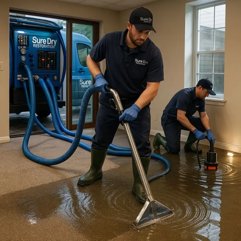 Water Extraction and Removal process in Burke, VA